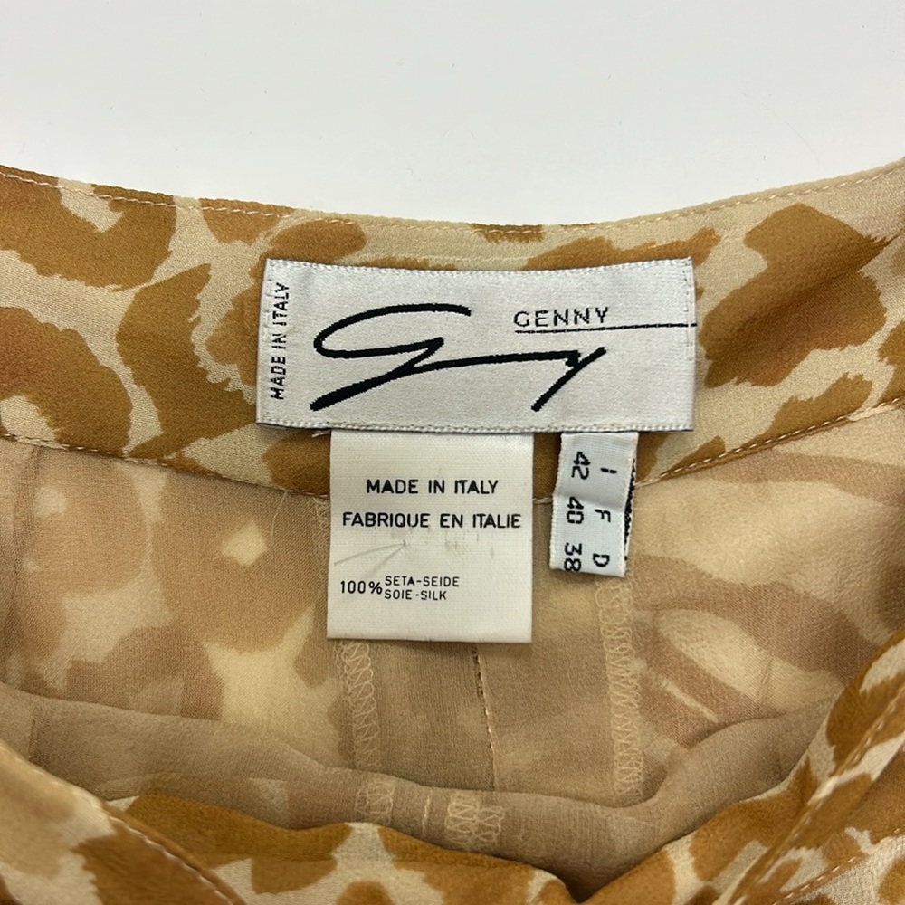 Vintage Genny Silk Set - Made in Italy - Picture 9 of 10